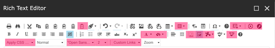 Rich Text Editor Limited